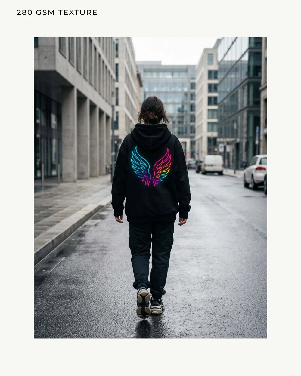 Icarus Wing Hoodie – Spectrum Oversized Hoodie Novawear