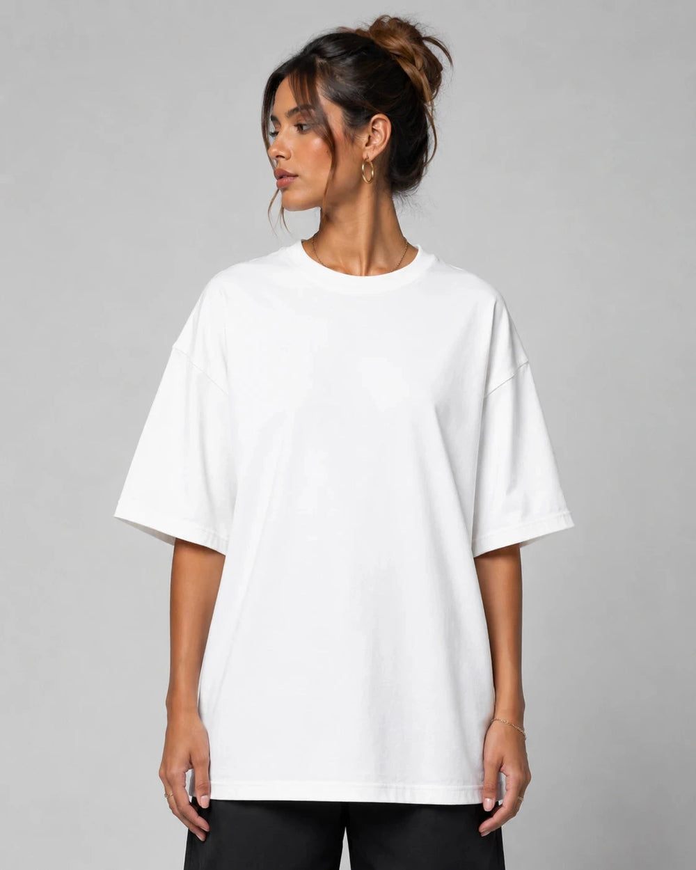 Ich unterstütze nur laut Oversized Shirt Oversized T-Shirt Novawear