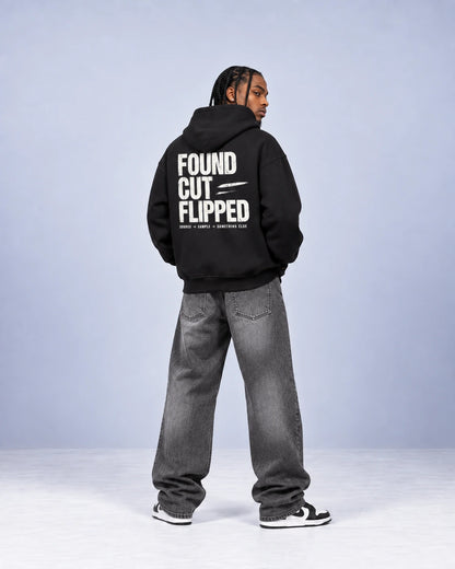 FOUND / CUT / FLIPPED - Oversized Hoodie