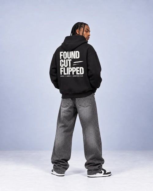 FOUND / CUT / FLIPPED - Oversized Hoodie