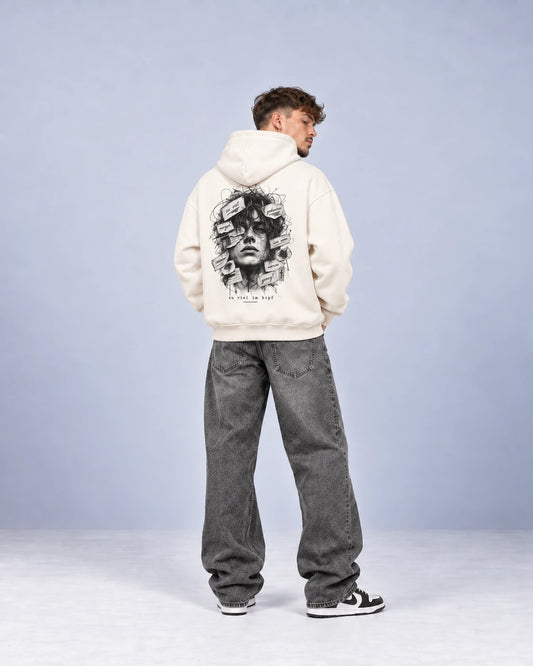 ZU VIEL IM KOPF - Oversized Hoodie
