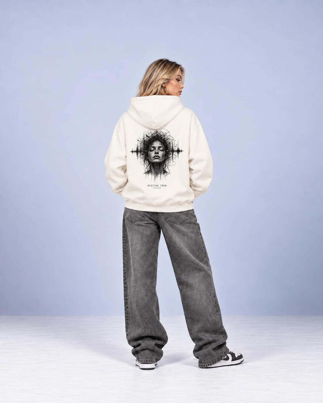 STILLER LÄRM - Oversized Hoodie