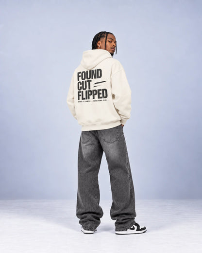 FOUND / CUT / FLIPPED - Oversized Hoodie