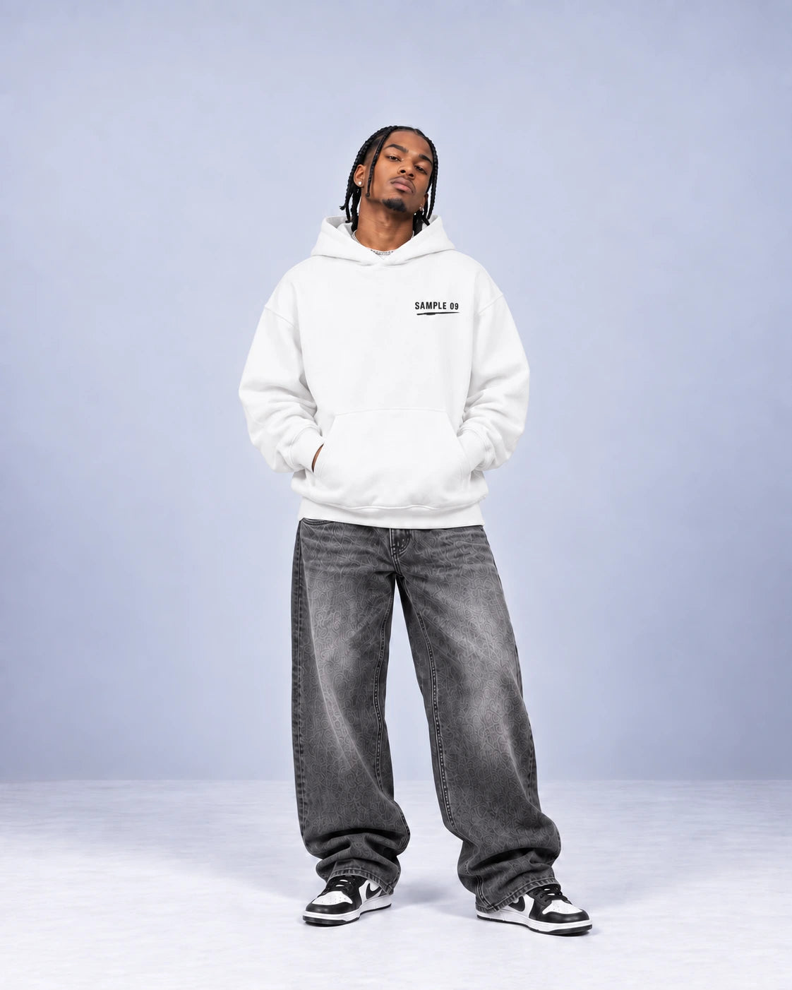 FOUND / CUT / FLIPPED - Oversized Hoodie