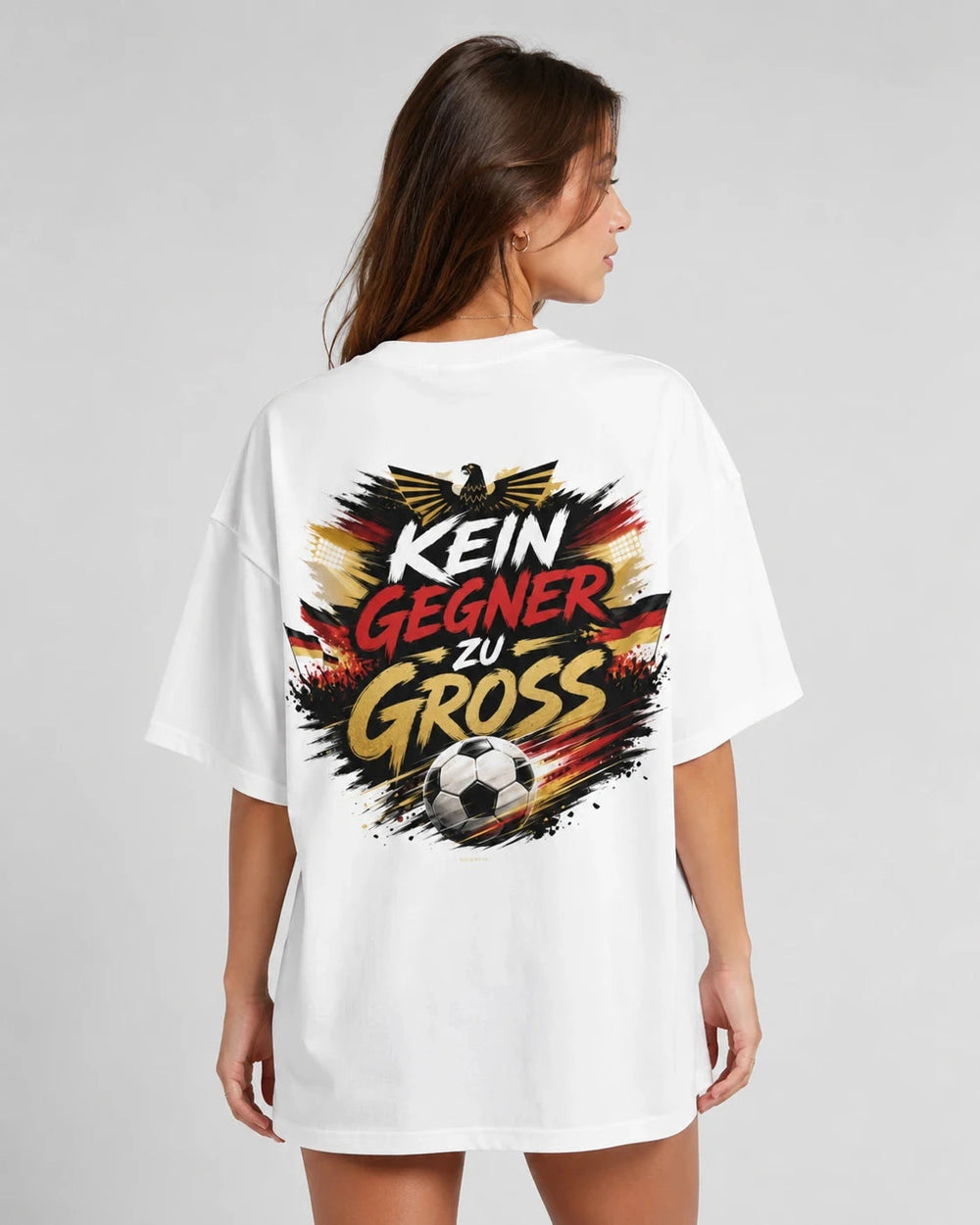 Kein Gegner zu groß Oversized Shirt