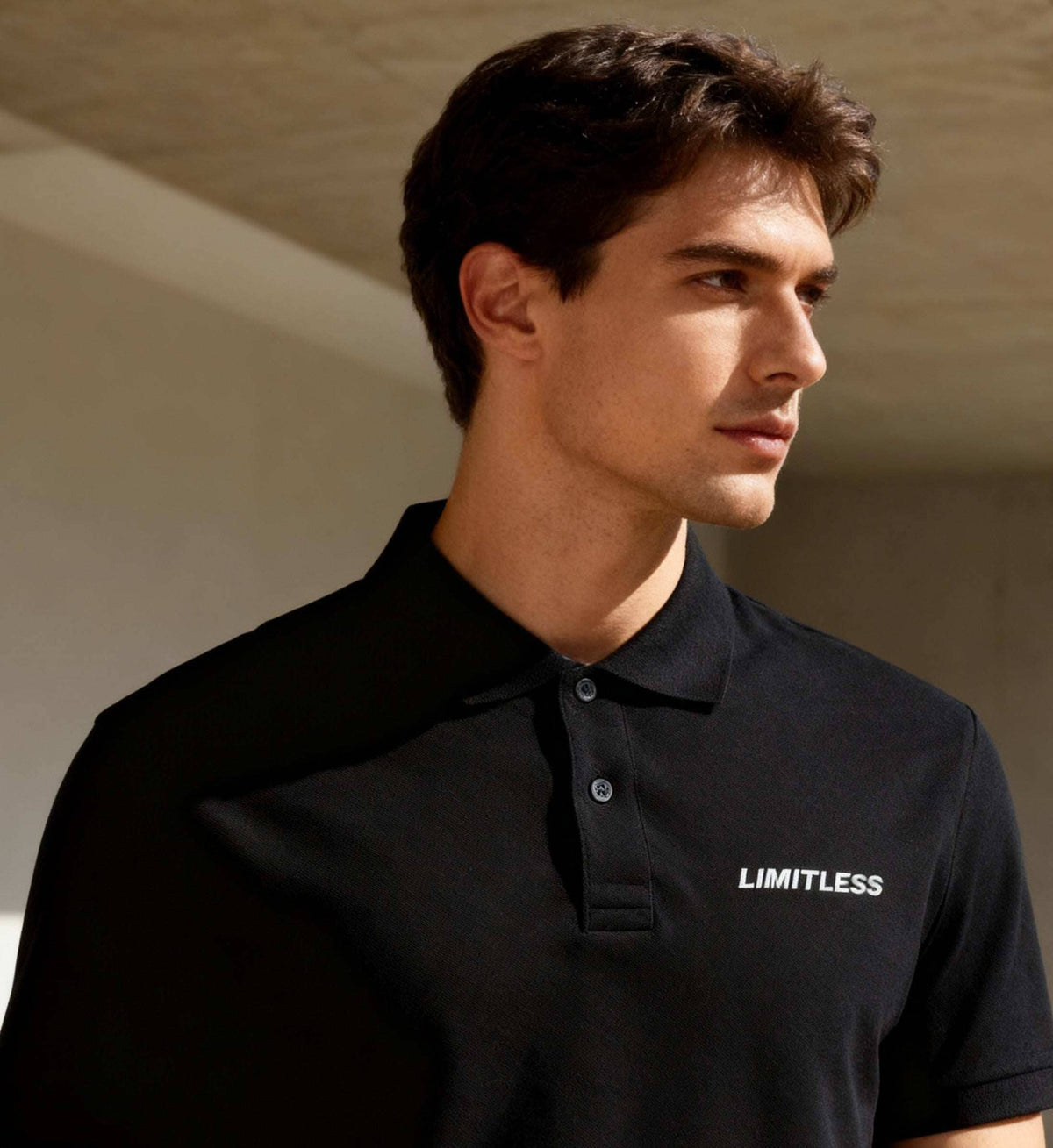 LIMITLESS POLO – Script Edition Poloshirt Stick Novawear