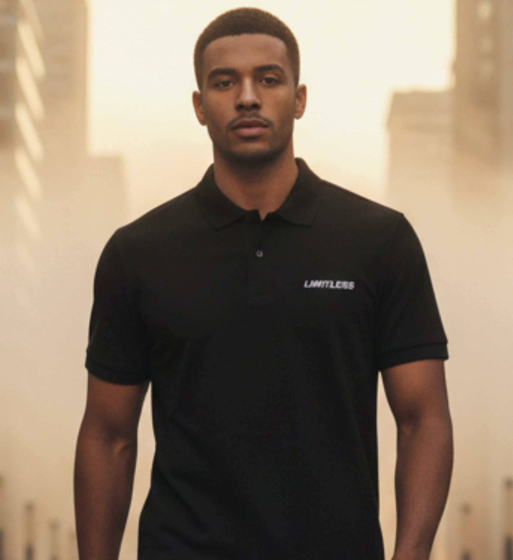 LIMITLESS POLO – Script Edition Poloshirt Stick Novawear