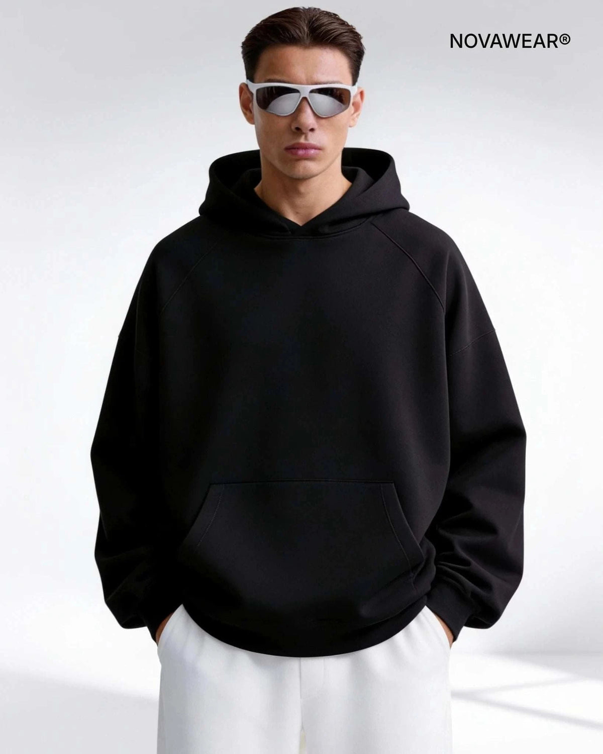 MIDNIGHT LAYERS HOODIE Oversized Hoodie Novawear