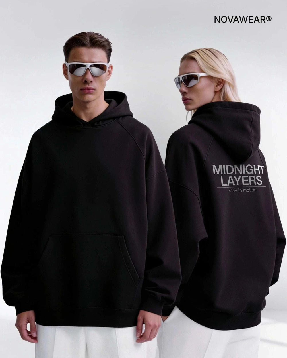 MIDNIGHT LAYERS HOODIE