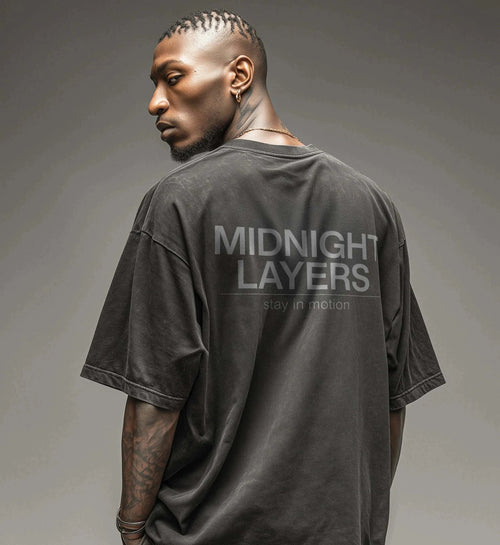 MIDNIGHT LAYERS TEE – Backprint Edition