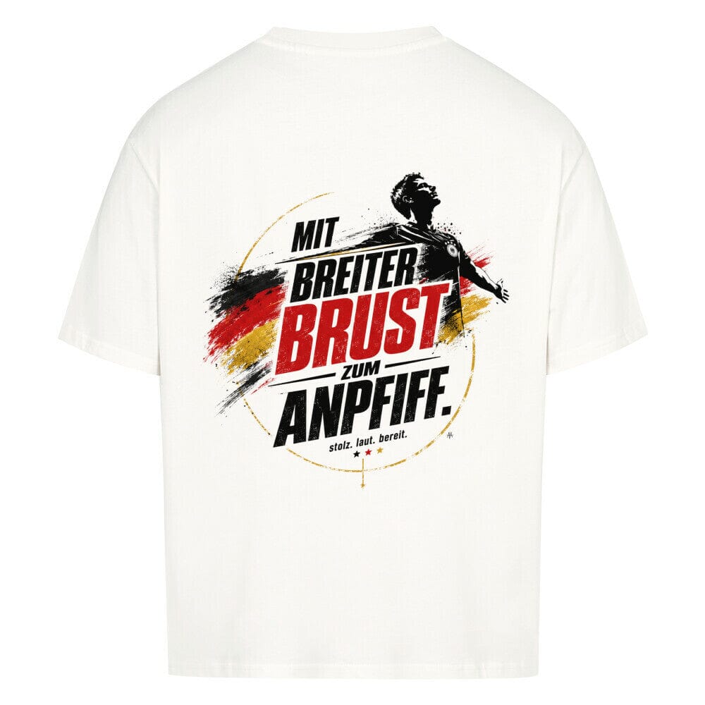 Mit breiter Brust Oversized Shirt T-Shirt MarketPrint