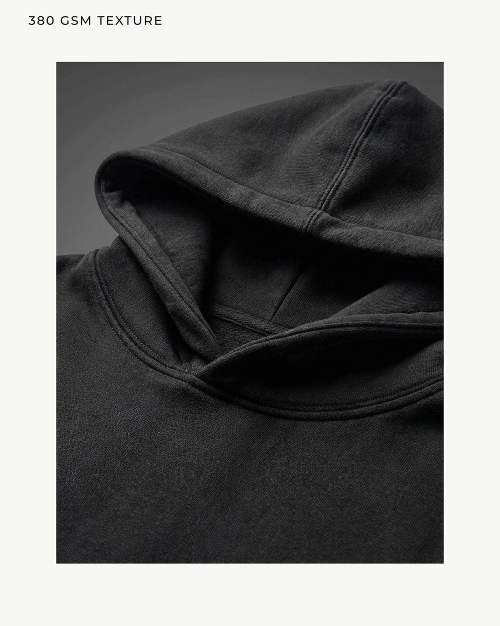 NOVA CORE HOODIE – Black Edition Oversized Hoodie NOVAWEAR