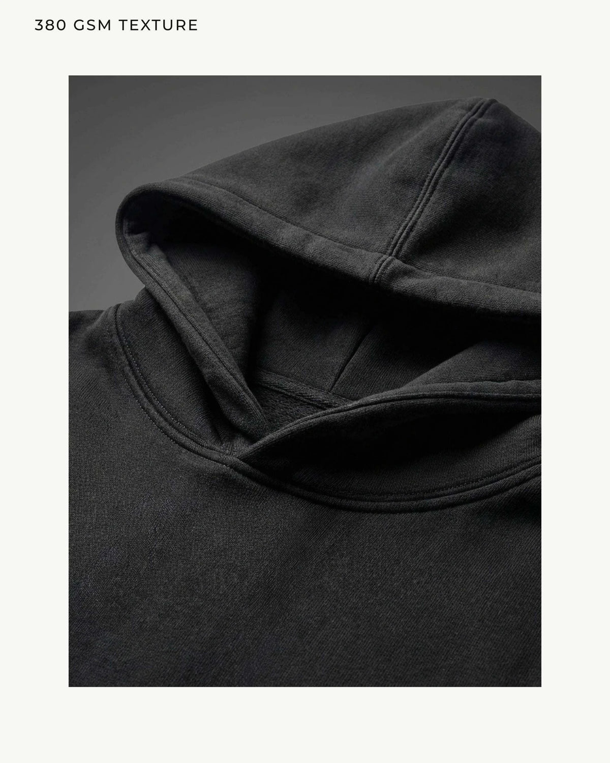 NOVA CORE HOODIE – Black Edition Oversized Hoodie NOVAWEAR