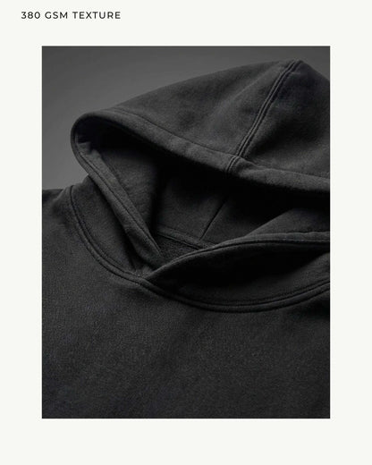 NOVA CORE HOODIE – Black Edition Oversized Hoodie NOVAWEAR