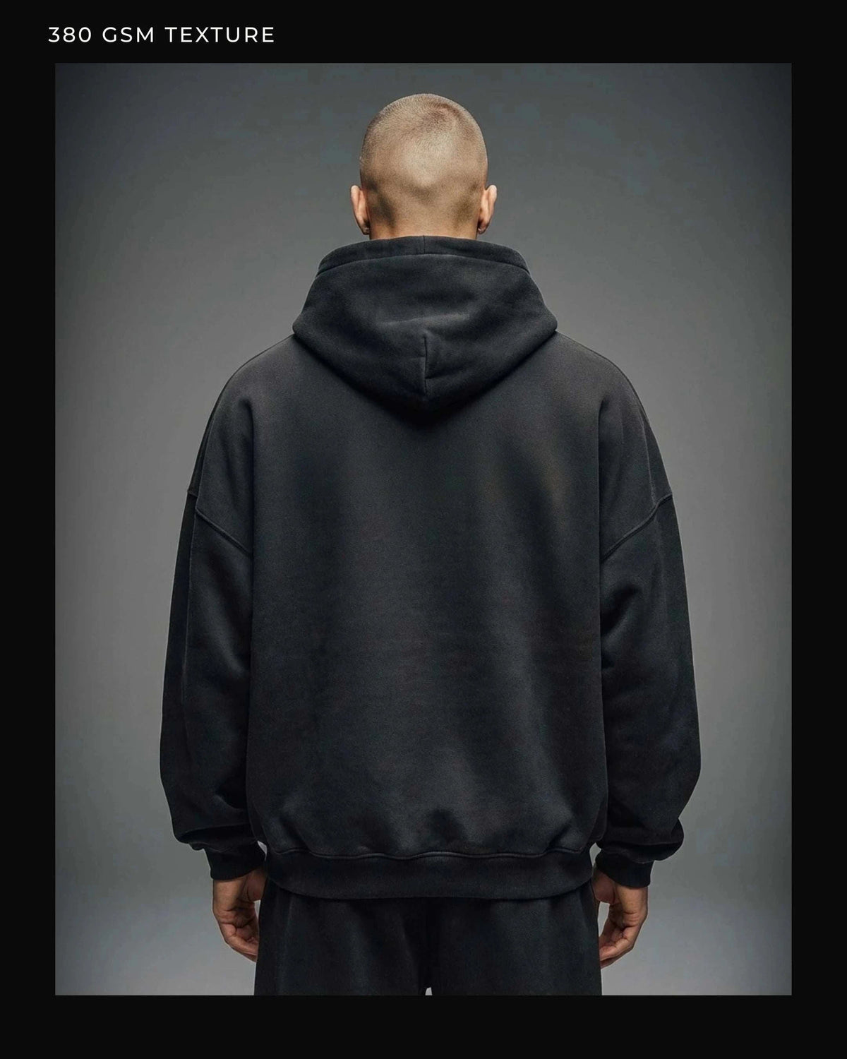 NOVA CORE HOODIE – Black Edition Oversized Hoodie NOVAWEAR