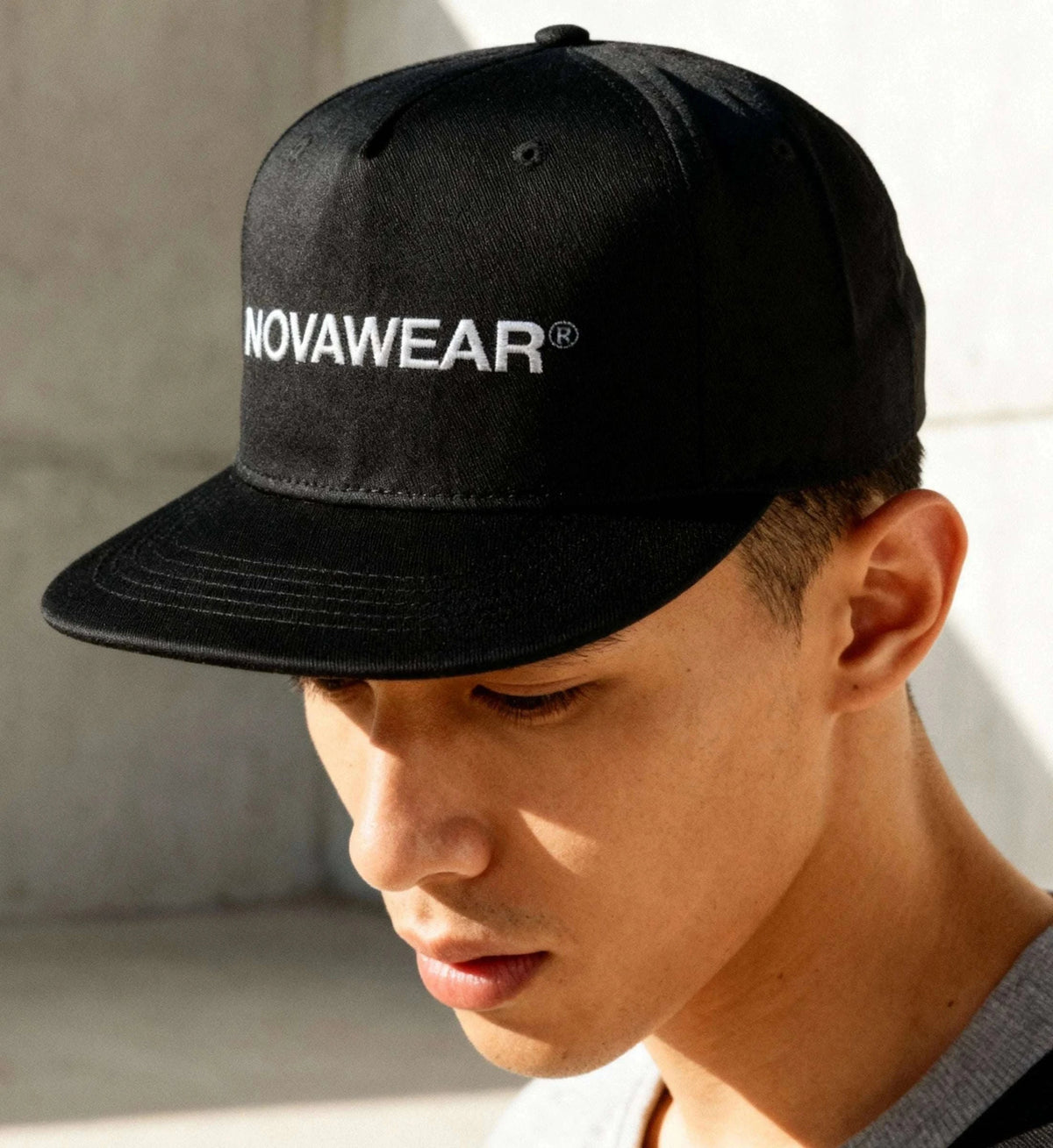 NOVA CORE SNAPBACK – Black Edition Snapback mit Stick Novawear