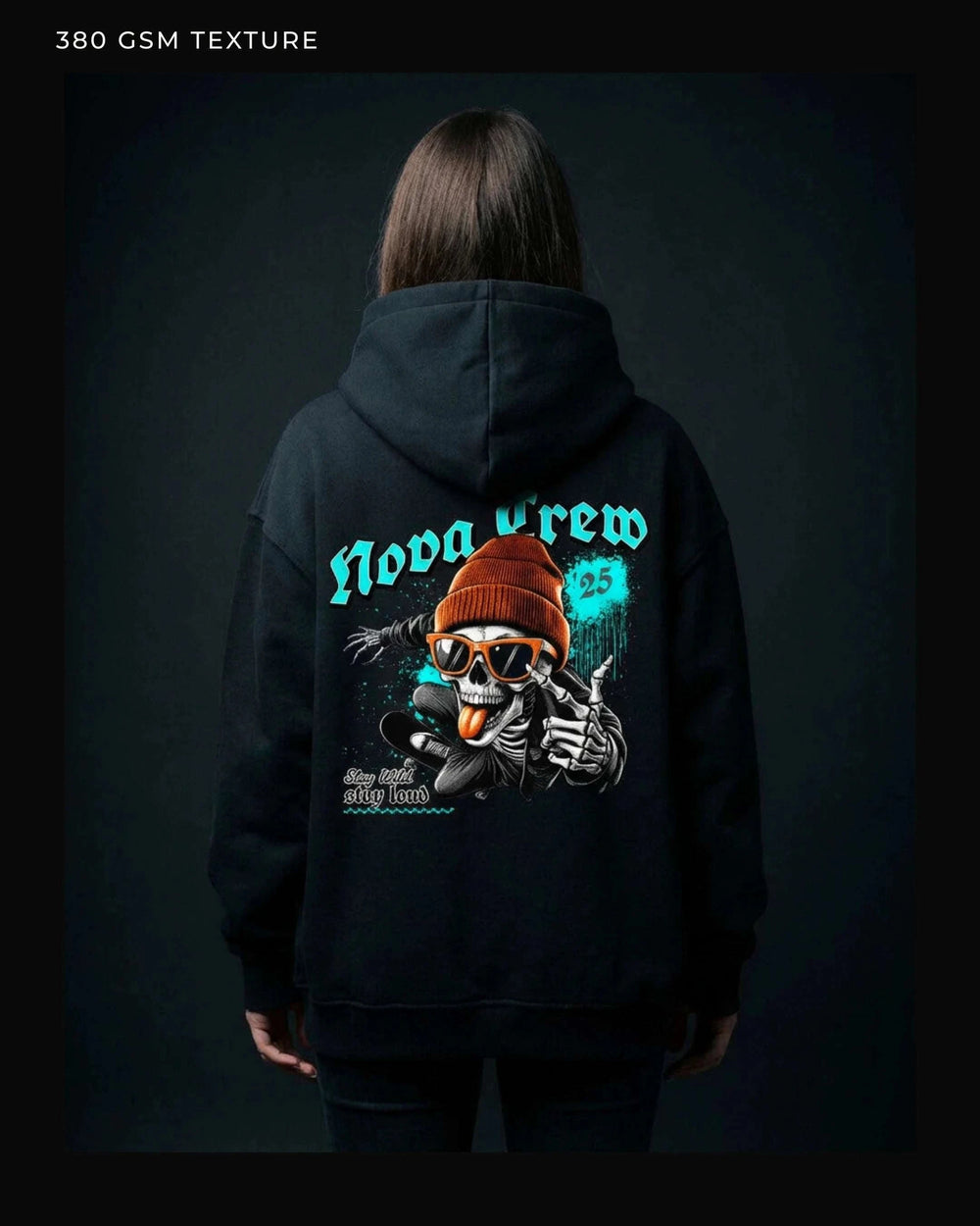 Nova Crew Oversized Hoodie Oversized Hoodie Novawear