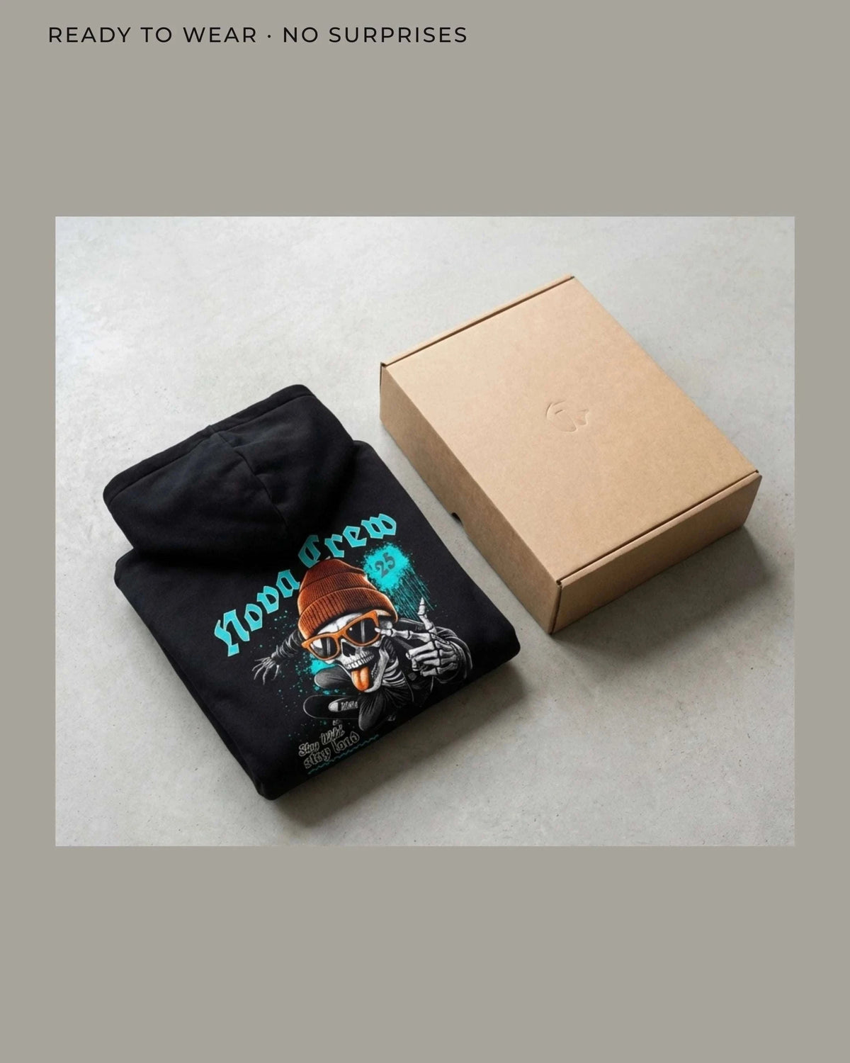 Nova Crew Oversized Hoodie Oversized Hoodie Novawear