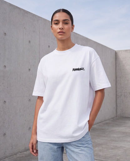 NOVAWEAR Coreframe Premium Shirt in Weiß – Frontansicht