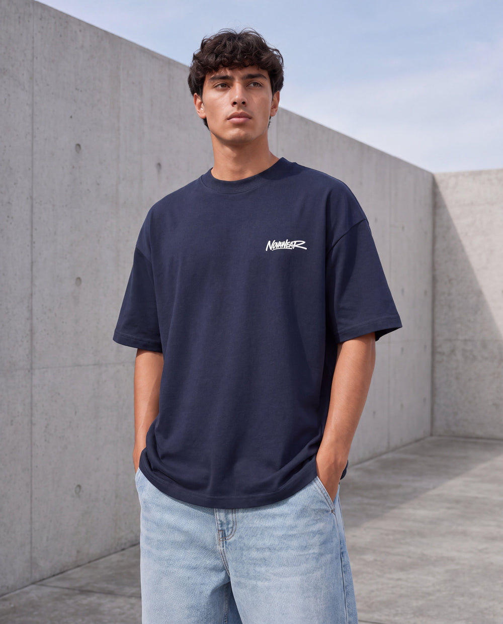
NOVAWEAR Coreframe Premium Shirt in French Navy – Frontansicht