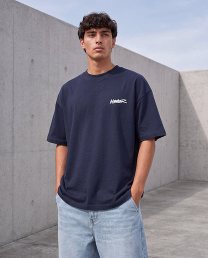 NOVAWEAR Coreframe Premium Shirt in French Navy – Frontansicht