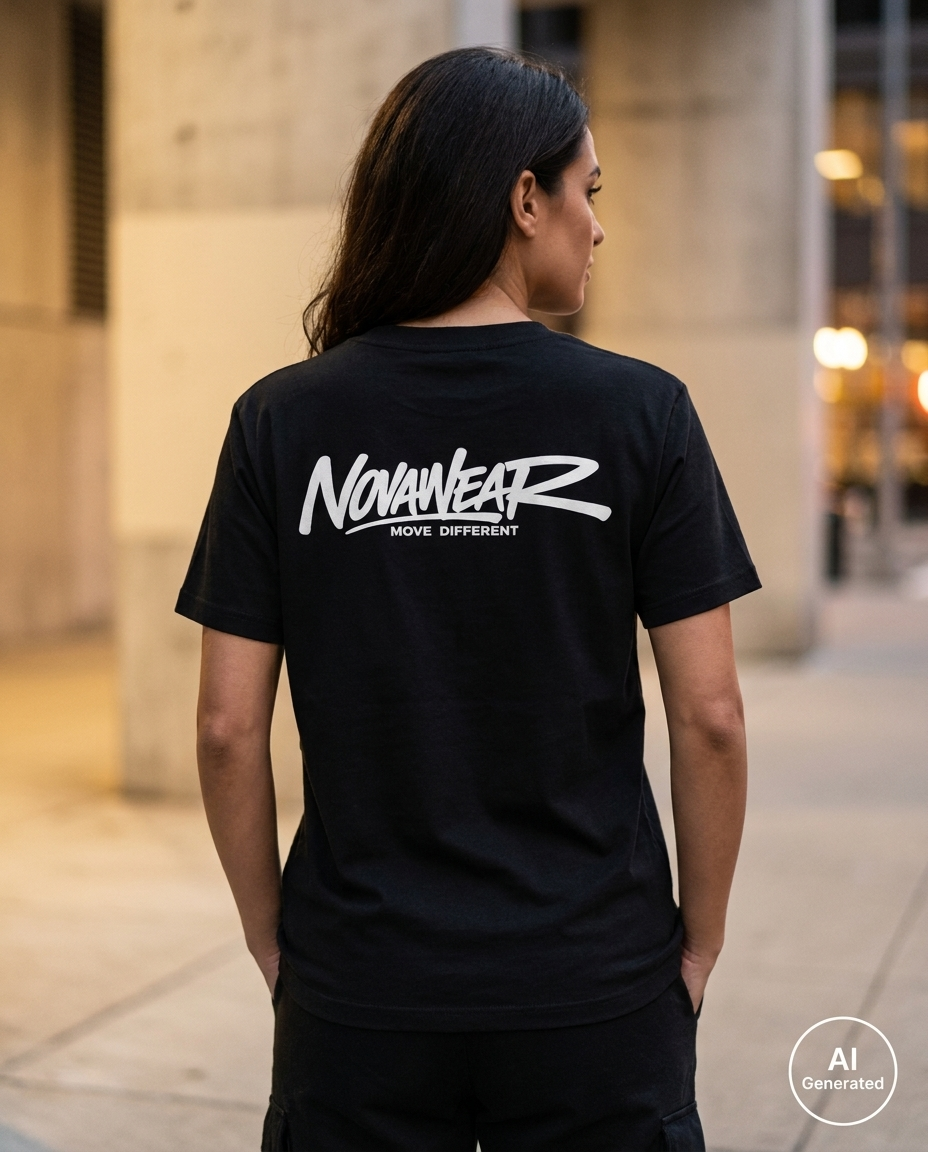 
Image for color: schwarz | Rücken | NOVAWEAR Pureform Organic Damen Shirt