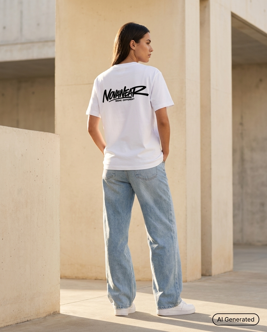 
Image for color: white | Rücken | NOVAWEAR Pureform Organic Women's T-shirt