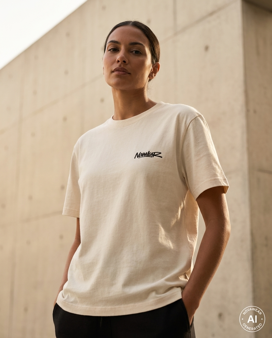 Image for color: natural | Front | NOVAWEAR Pureform Organic Damen Shirt