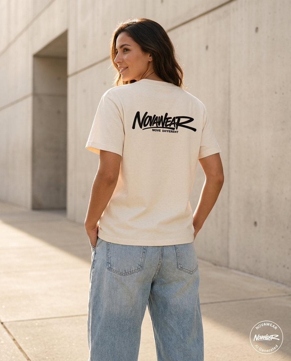 
Image for color: natural | Rücken | NOVAWEAR Pureform Organic Women's T-shirt