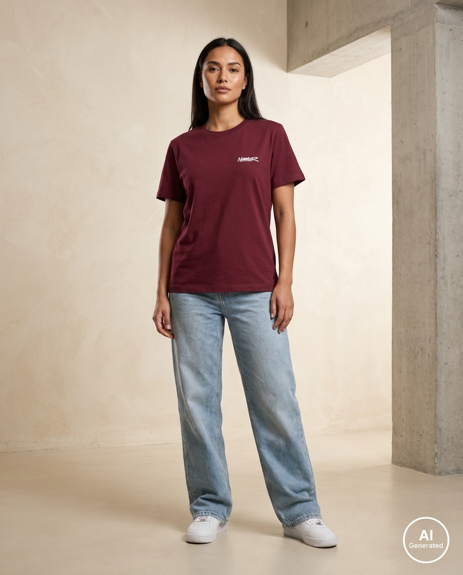 Image for color: burgunder | Front | NOVAWEAR Pureform Organic Damen Shirt