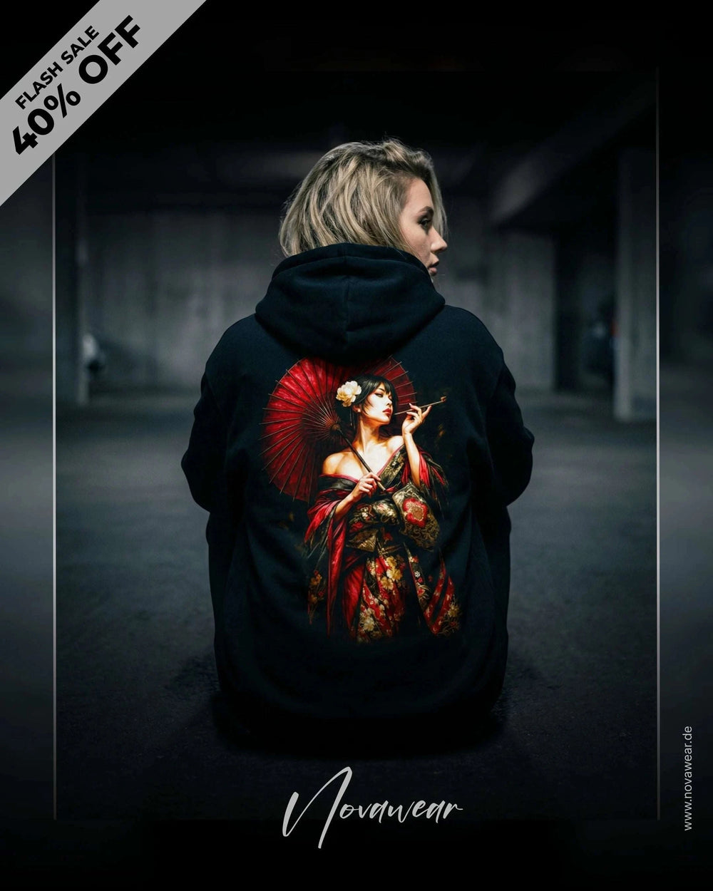 ORIENTAL SILENCE HOODIE  - Unisex Kapuzenpullover Hoodie