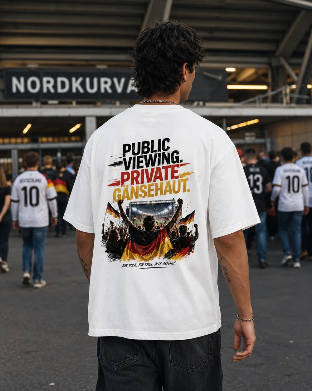 Private Gänsehaut Oversized Shirt Oversized T-Shirt Novawear