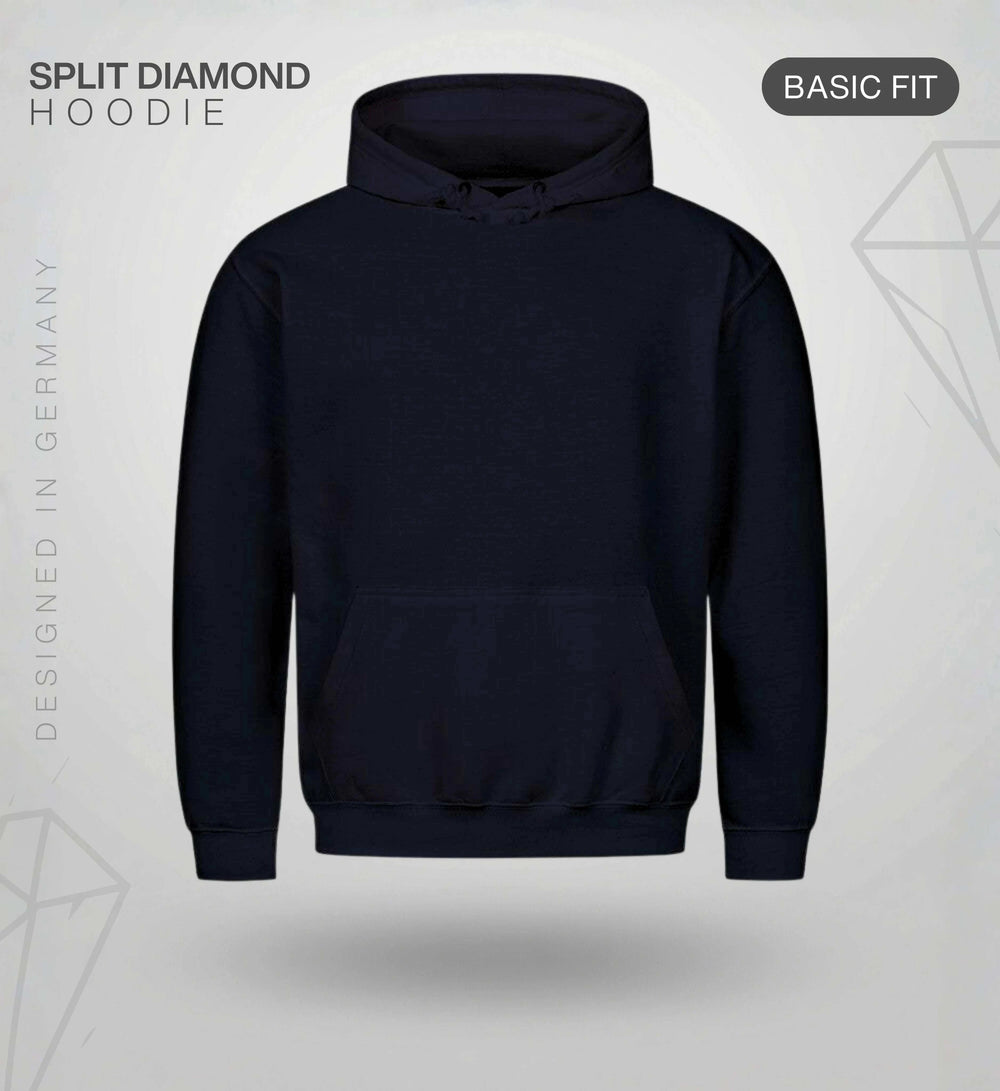 Split Diamond Hoodie – Cyan Hoodie Novawear