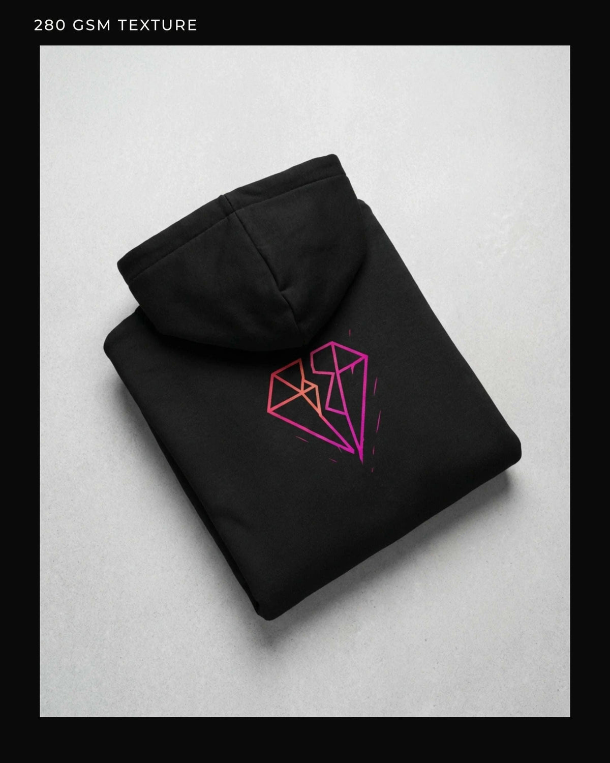 Split Diamond Hoodie – Magenta Hoodie Novawear