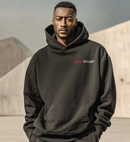 VISION HOODIE – Frontprint Edition (380 GSM Oversized) Oversized Hoodie Novawear