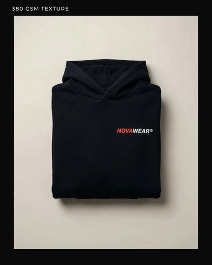 VISION HOODIE – Frontprint Edition (380 GSM Oversized) Oversized Hoodie Novawear