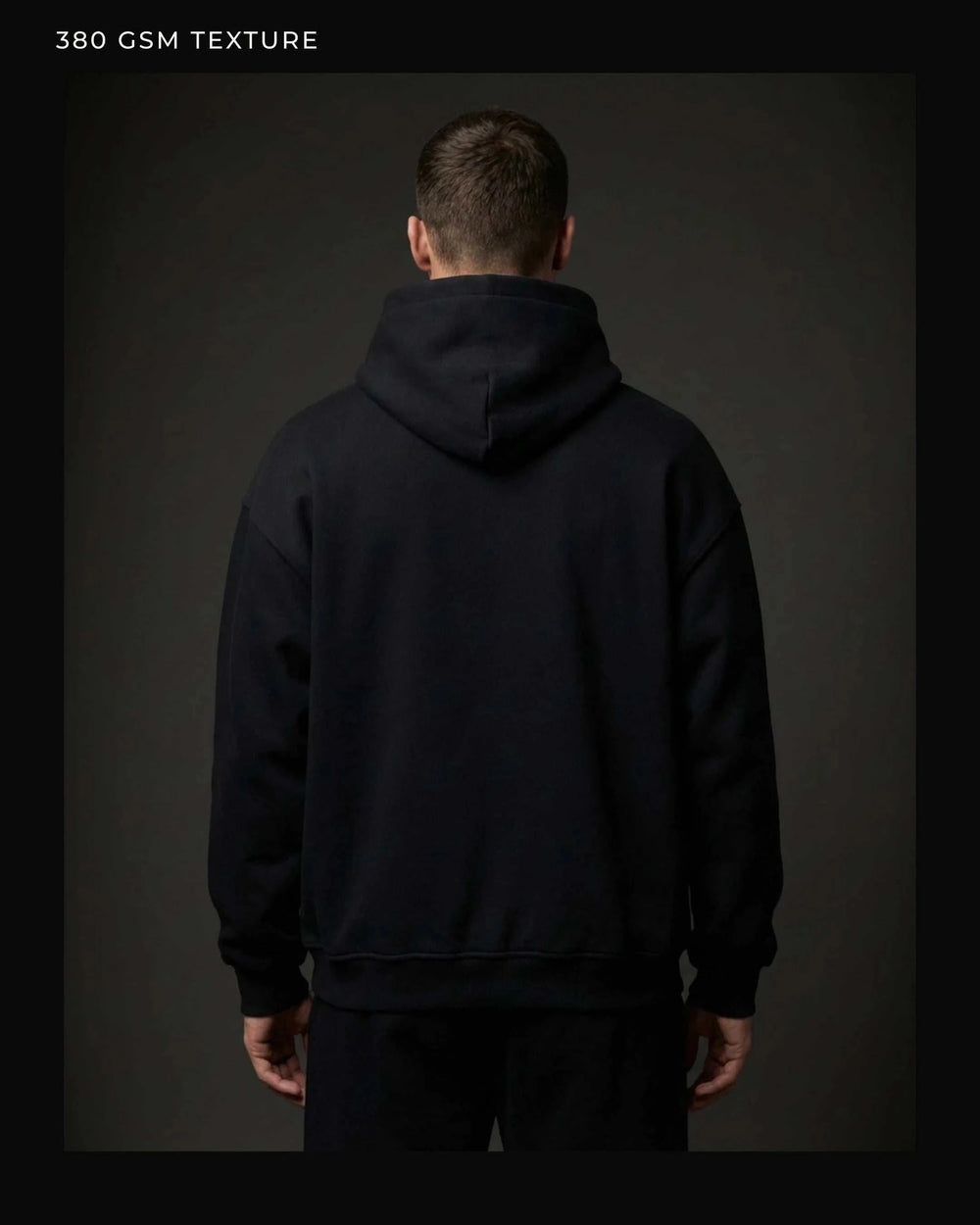 VISION HOODIE – Frontprint Edition (380 GSM Oversized) Oversized Hoodie Novawear