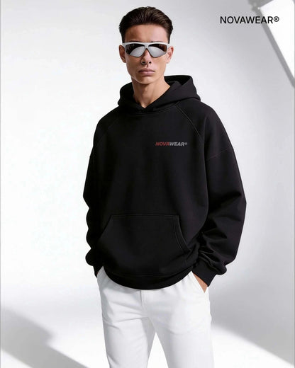 VISION HOODIE – Frontprint Edition (380 GSM Oversized) Oversized Hoodie Novawear