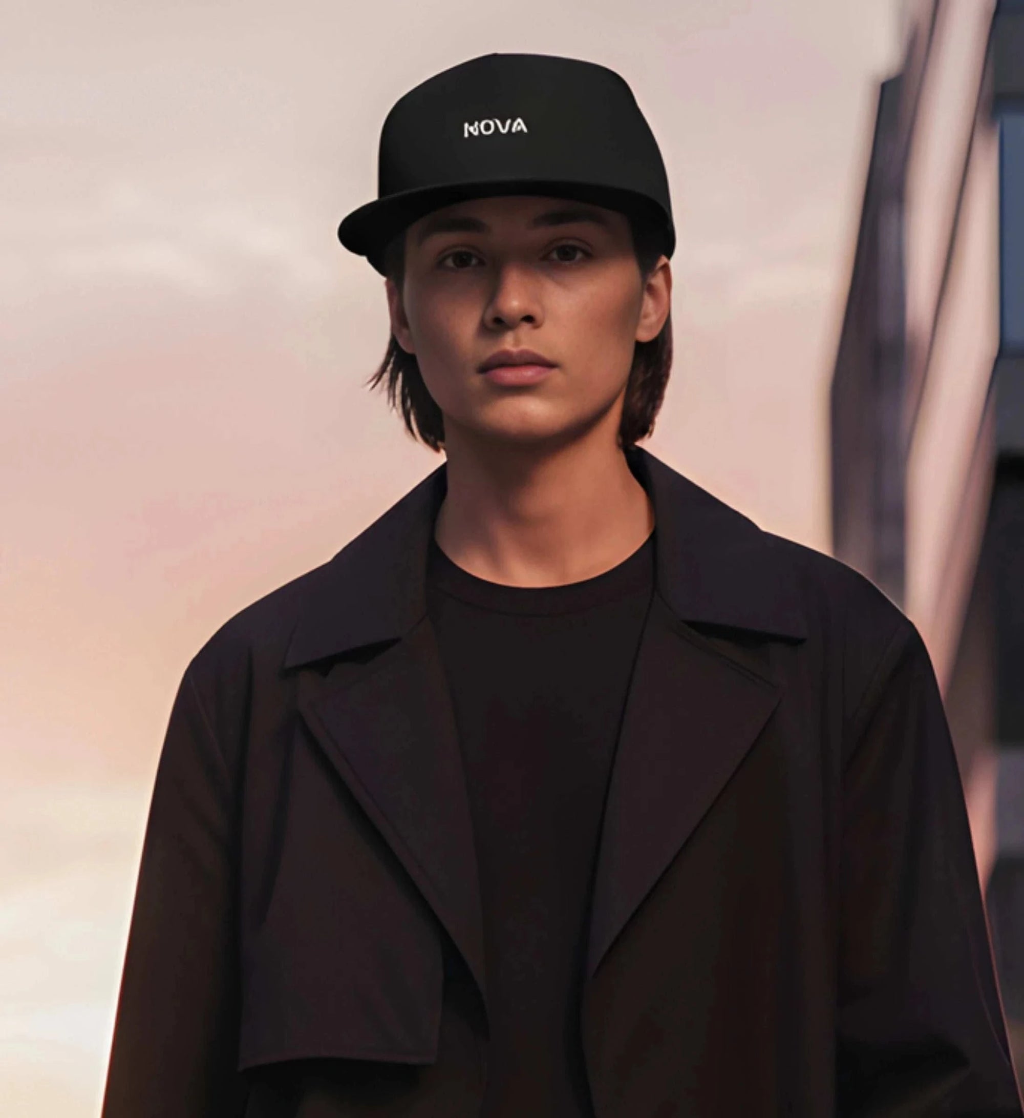 VISION SNAPBACK – Minimal Logo Edition Snapback mit Stick Novawear