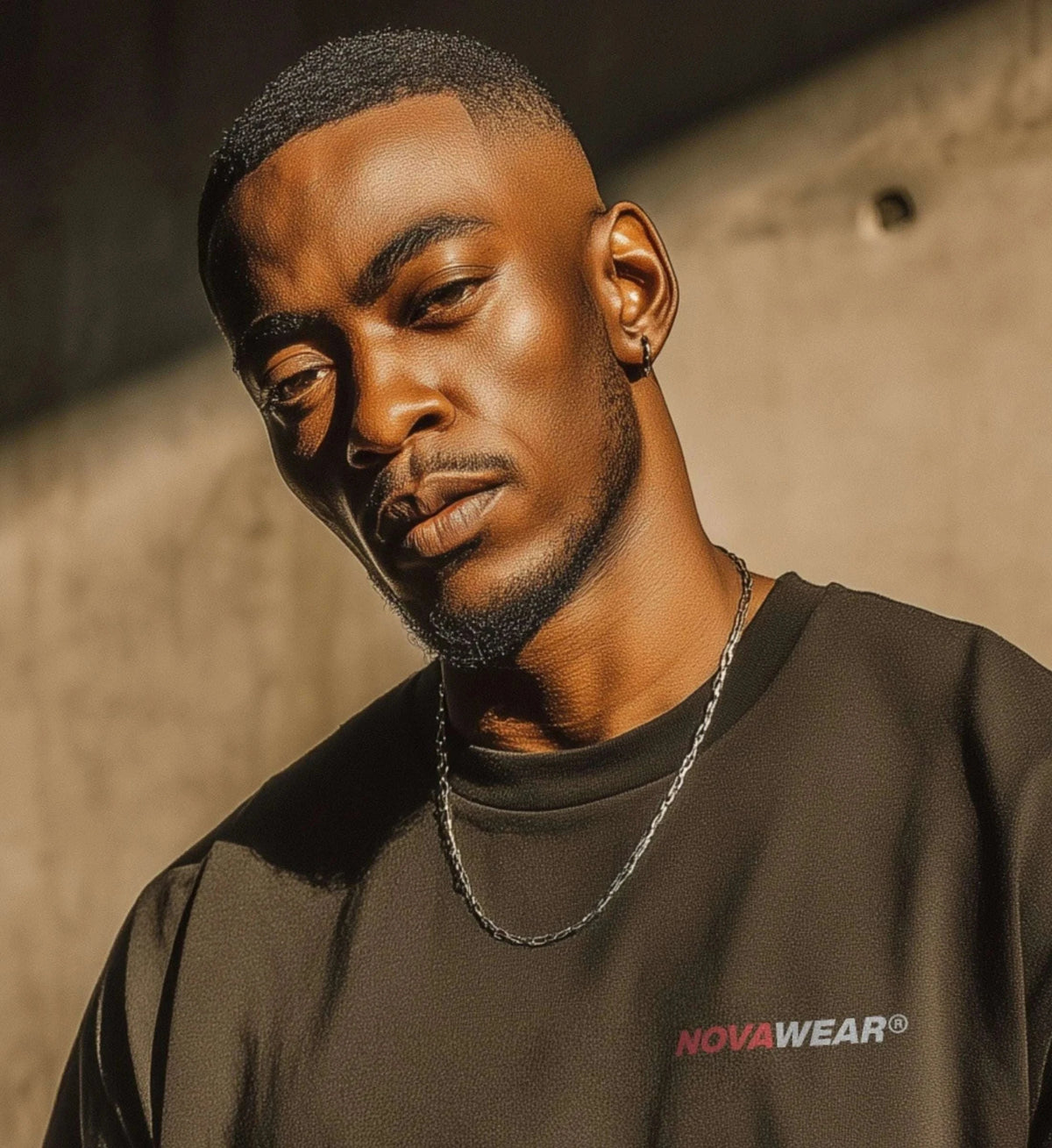 VISION TEE – Frontprint Edition Oversized T-Shirt Novawear