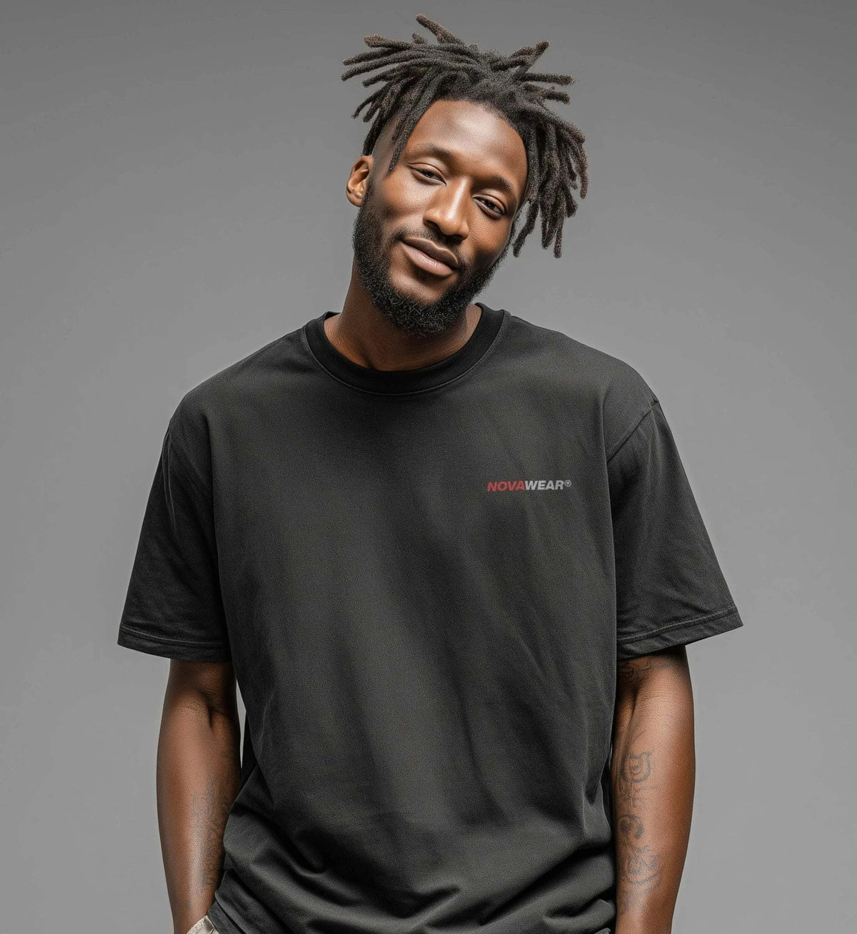VISION TEE – Frontprint Edition Oversized T-Shirt Novawear