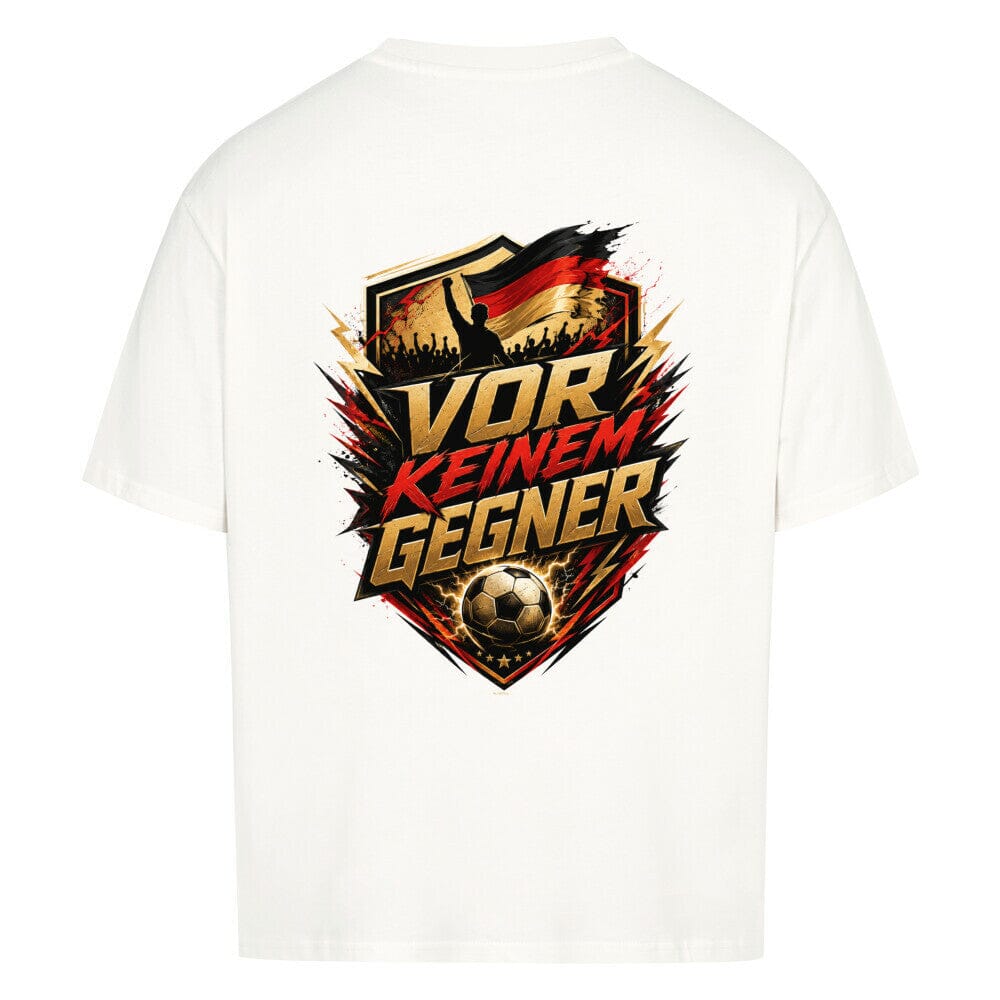 Vor keinem Gegner Oversized Shirt T-Shirt Novawear