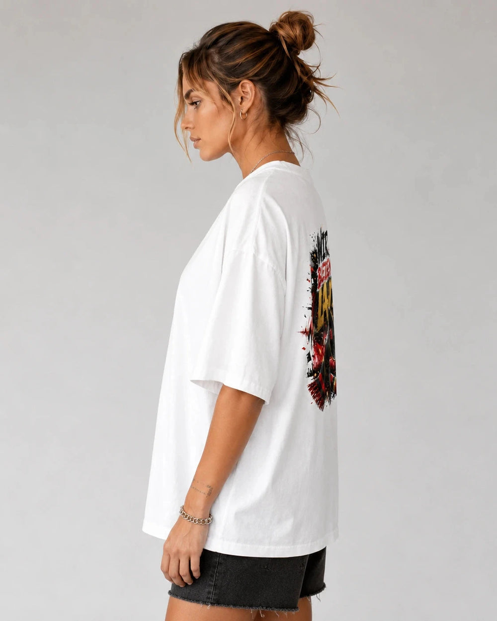 Wir bleiben laut Oversized Shirt Oversized T-Shirt Novawear