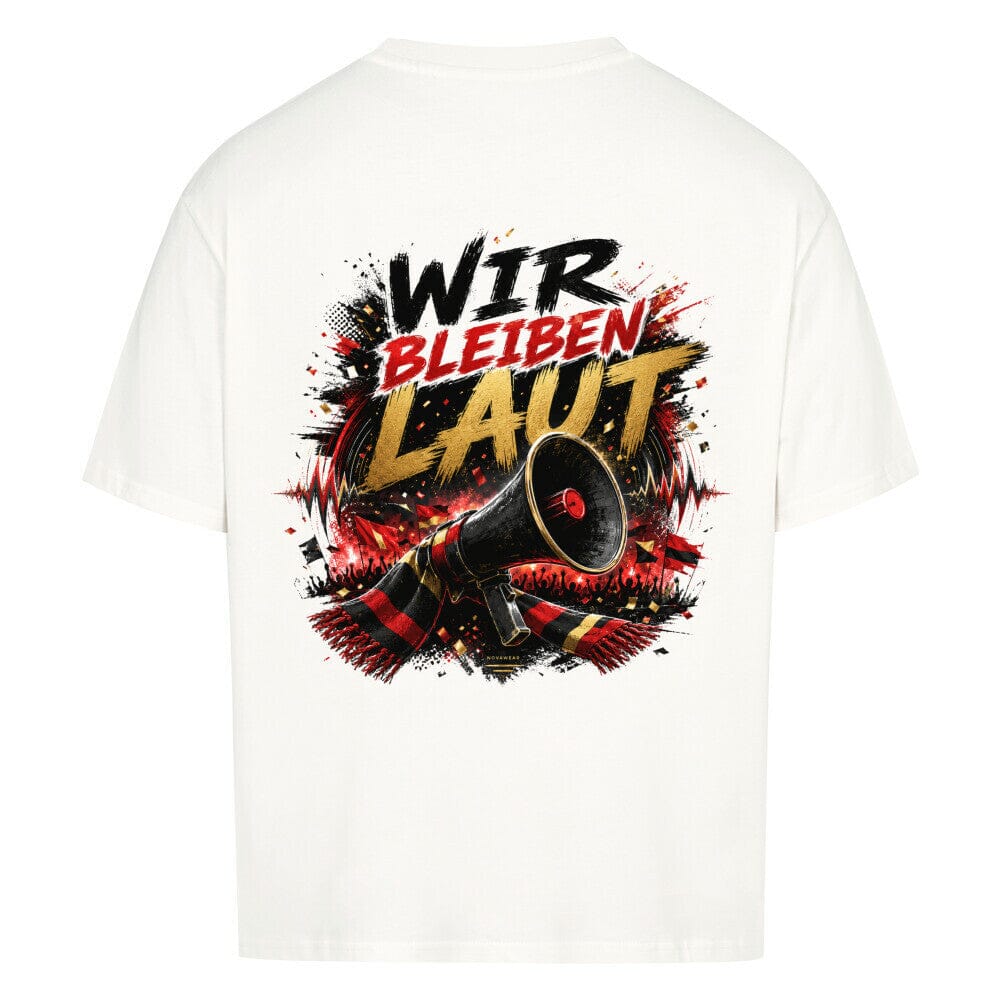Wir bleiben laut Oversized Shirt Oversized T-Shirt Novawear