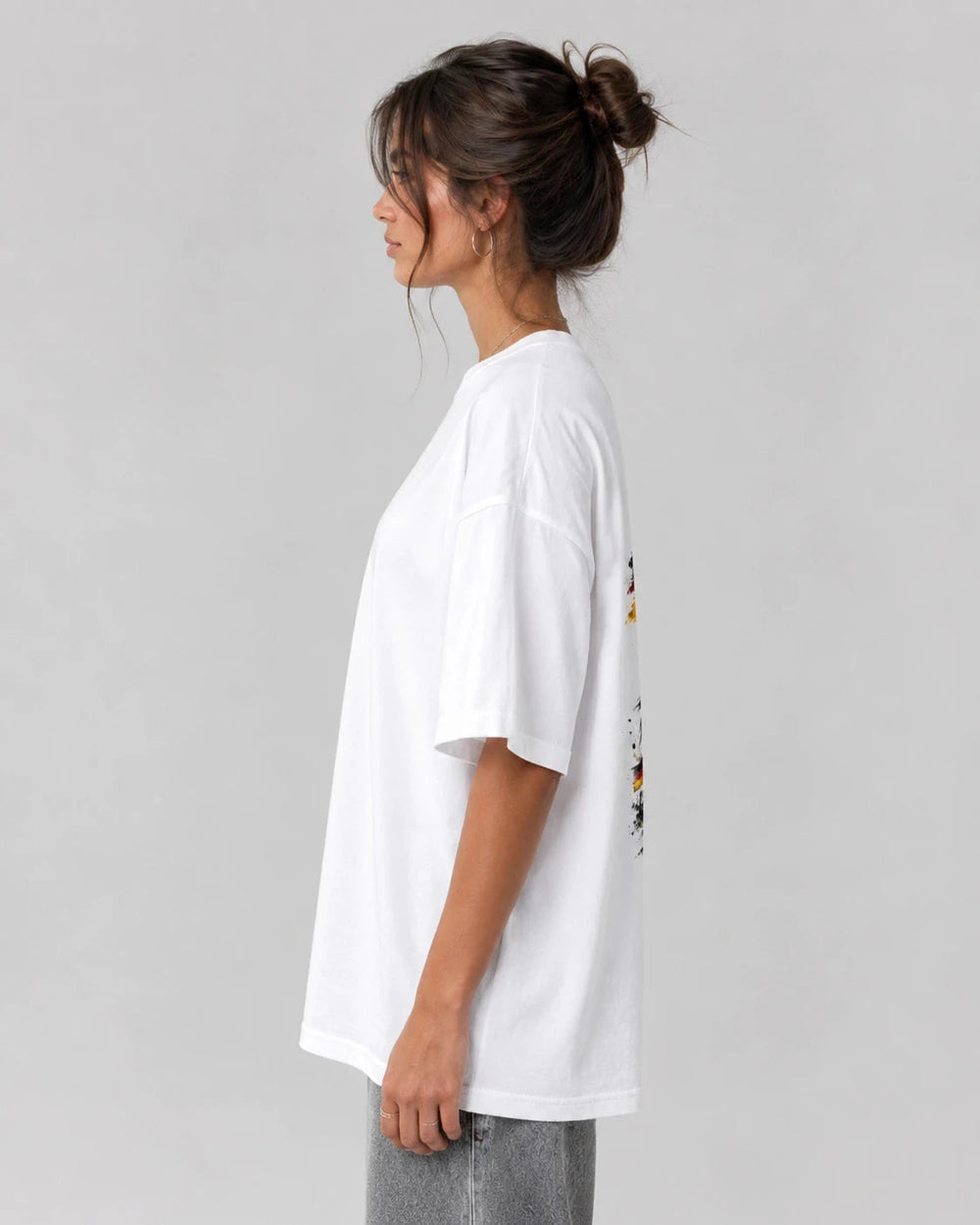 Wir glauben bis zum Abpfiff Oversized Shirt Oversized T-Shirt Novawear