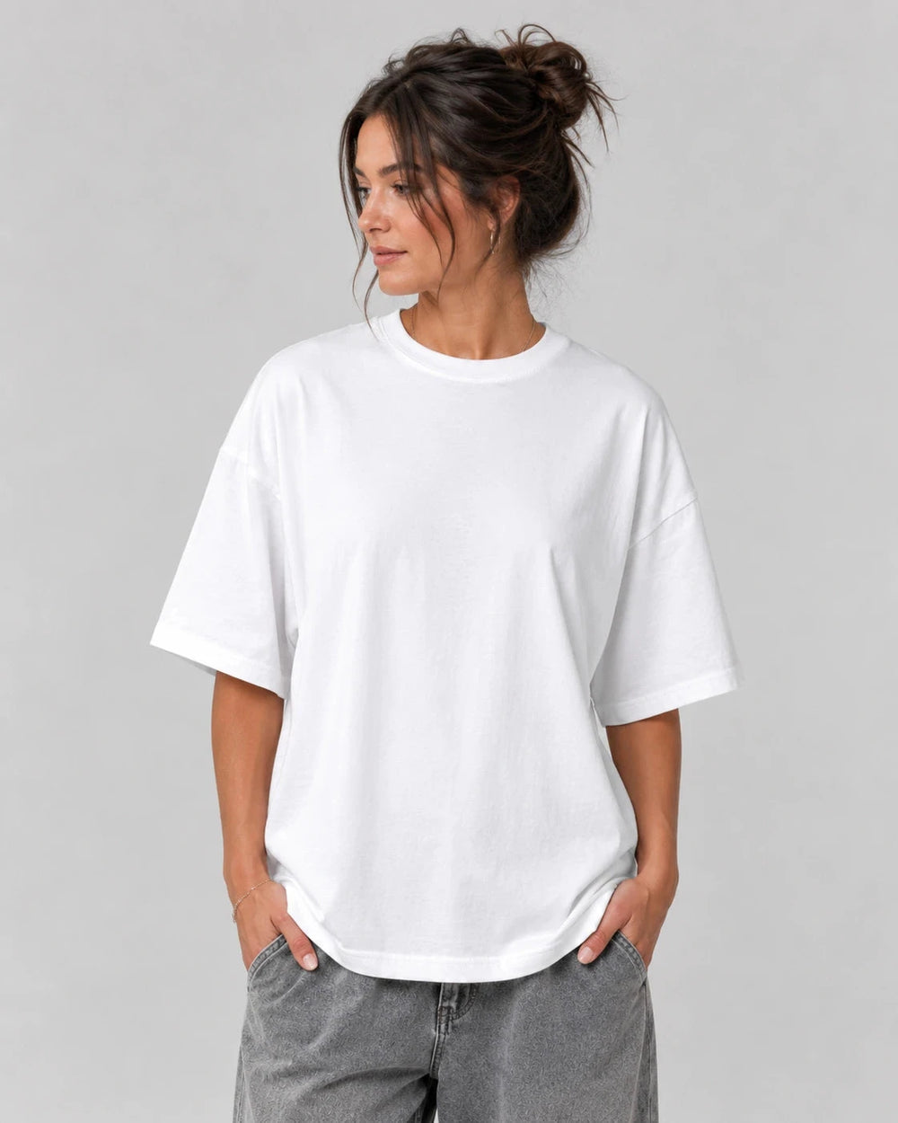 Wir glauben bis zum Abpfiff Oversized Shirt Oversized T-Shirt Novawear