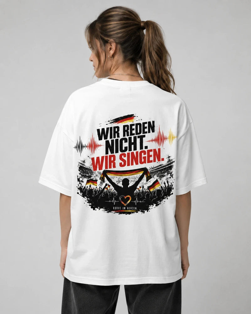 Wir singen Oversized Shirt