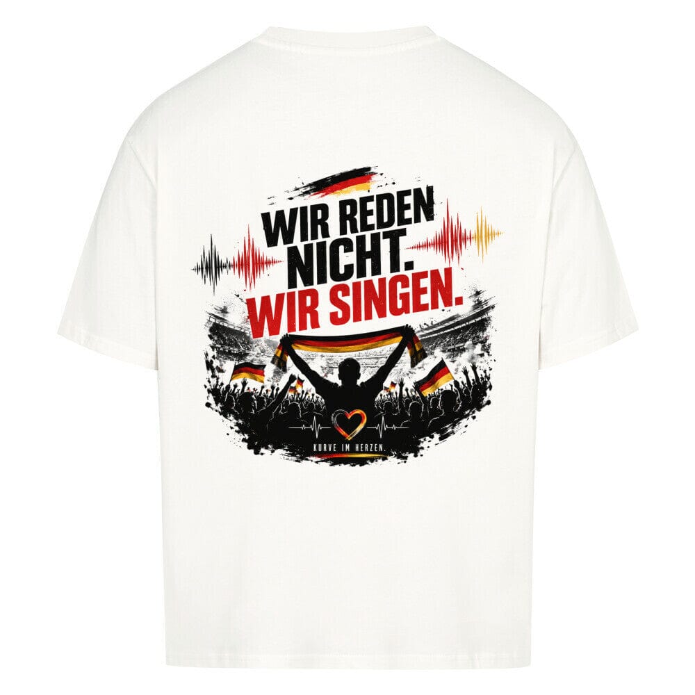 Wir singen Oversized Shirt T-Shirt MarketPrint
