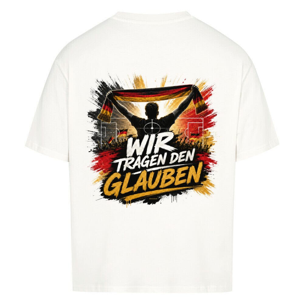Wir tragen den Glauben Oversized Shirt T-Shirt Novawear
