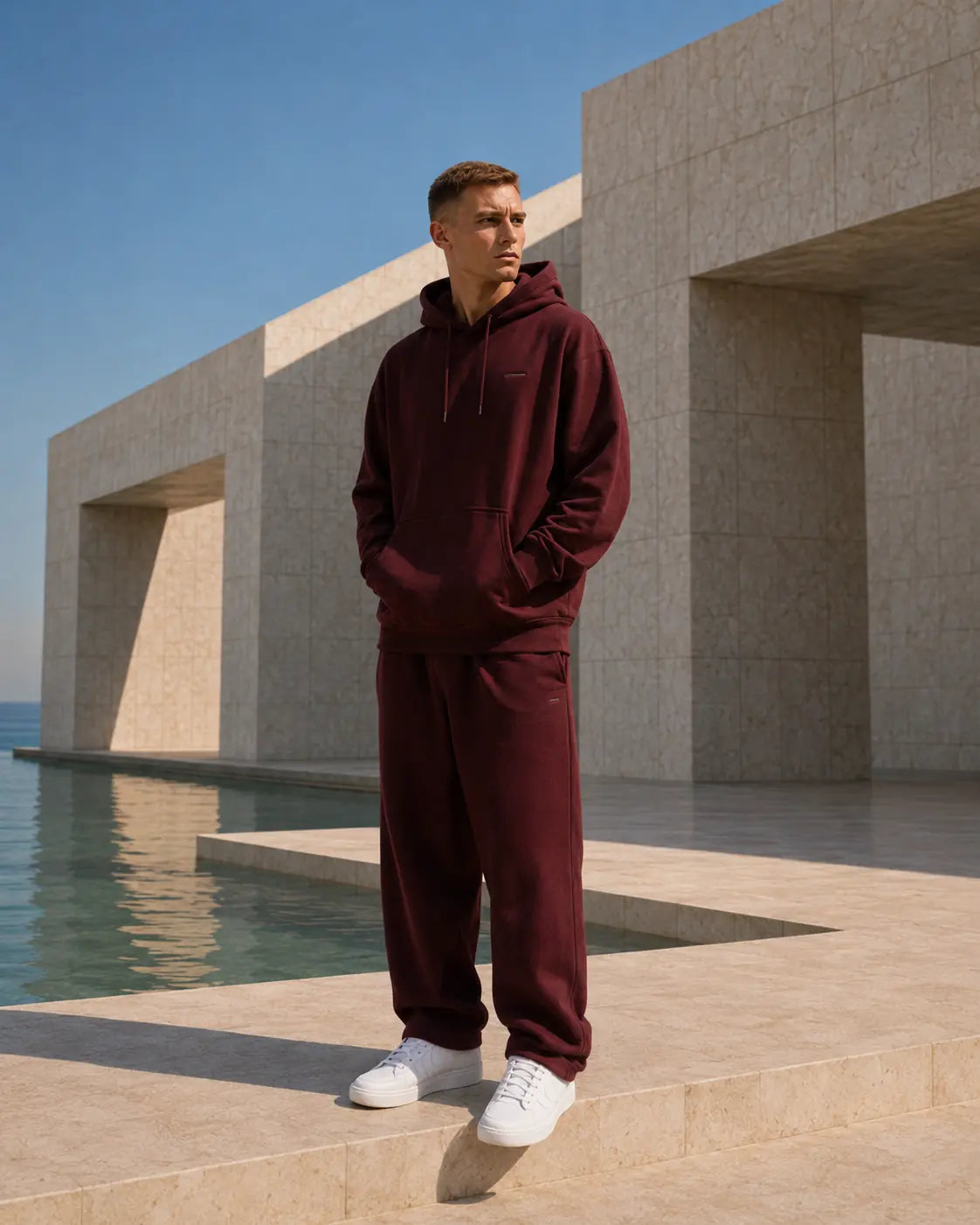 
BURGUNDY SET